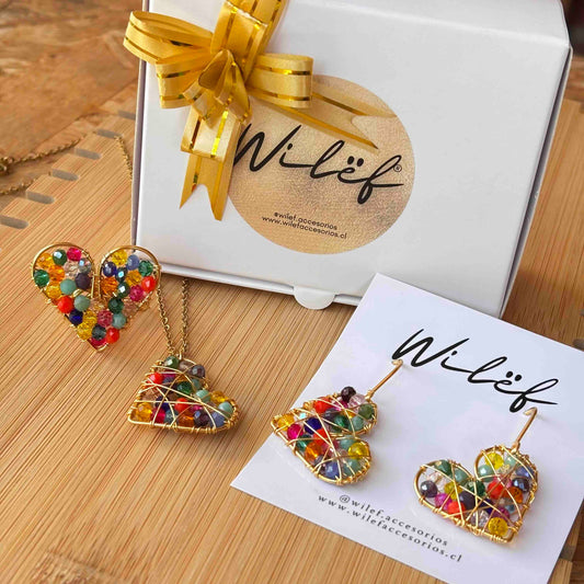Cómo combinar aros artesanales | WILEF Accesorios Chile"